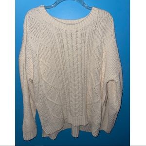 Cream Knit Sweater